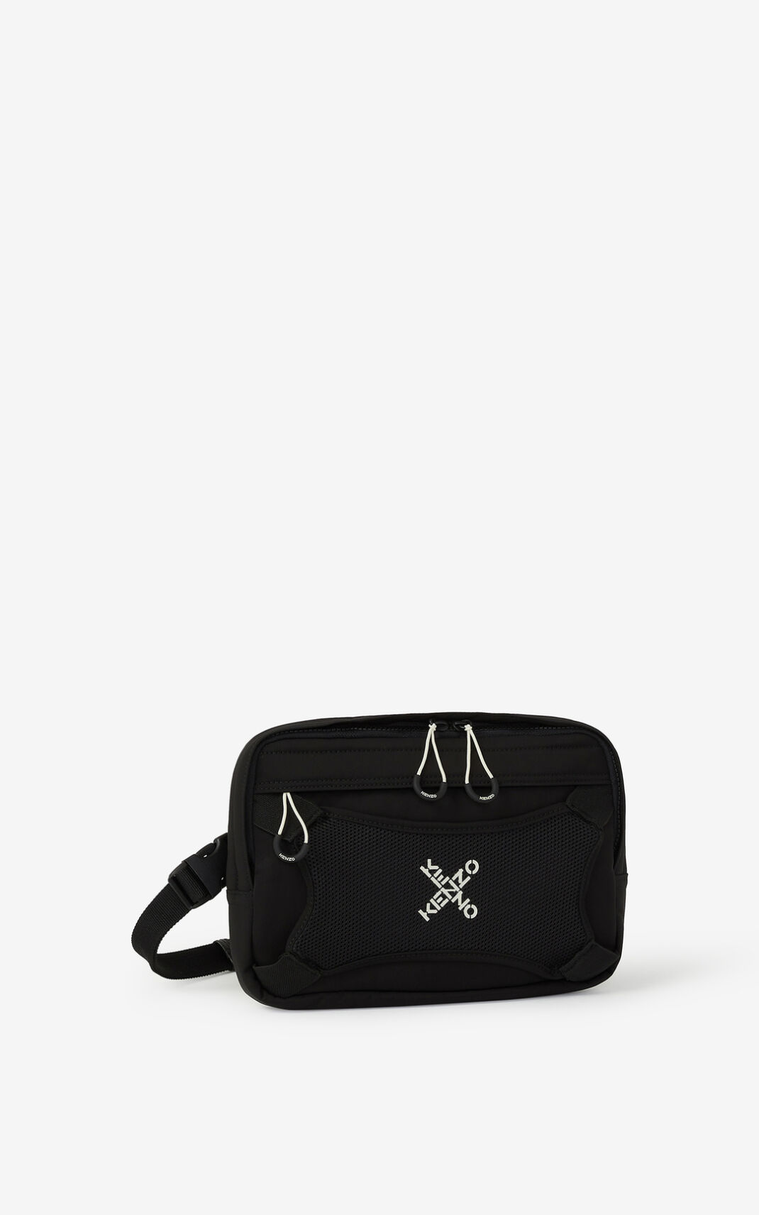 Sac Banane Kenzo Femme Sport Little X harness Noir TOGPS-7431